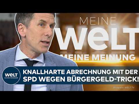 MEINUNG: „Blödsinn!“ – Zschäpitz rechnet knallhart mit SPD ab wegen Bürgergeld-Trick!