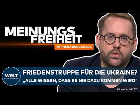 MEINUNGSFREIHEIT: „Das finde ich verlogen!“ Ronzheimer kritisiert Debatte um Ukraine-Friedenstruppe MEINUNGSFREIHEIT: „Das finde ich verlogen!“ Ronzheimer kritisiert Debatte um Ukraine-Friedenstruppe