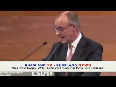 Merz warnt Europa „Wenn die Ukraine fällt, wird Putin nicht aufhören“ Merz warnt Europa „Wenn die Ukraine fällt, wird Putin nicht aufhören“