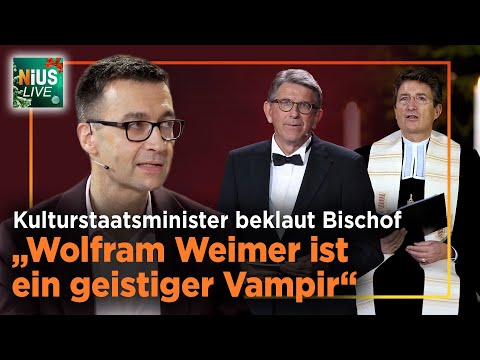 Minister Wolfram Weimer: Neue Plagiats-Vorwürfe gegen Merz‘ Freund | NIUS Live vom 18. Dezember 2025 Minister Wolfram Weimer: Neue Plagiats-Vorwürfe gegen Merz‘ Freund | NIUS Live vom 18. Dezember 2025