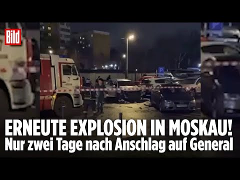 NACH ATTENTAT AUF RUSSISCHEN GENERAL: Zwei Polizisten bei Explosion in Moskau getötet