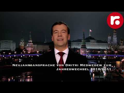 Neujahrsansprache von Dmitri Medwedew zum Jahreswechsel 2010/2011