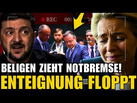 Notstandsgesetz: Belgien blockiert die Enteignung russischer Vermögen! Notstandsgesetz: Belgien blockiert die Enteignung russischer Vermögen!