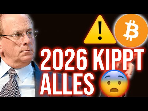 Nur noch 1 Mio. Bitcoin: Warum 2026 alles kippt (Blackrock)