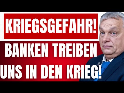 ORBAN: Die BANKEN treiben uns in den Krieg nach 90 Mrd. Kredit an die Ukraine! – Kein zurück mehr! ORBAN: Die BANKEN treiben uns in den Krieg nach 90 Mrd. Kredit an die Ukraine! – Kein zurück mehr!