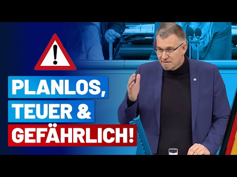 Planlos, teuer & gefährlich! – Dr. Michael Blos – AfD-Fraktion im Bundestag Planlos, teuer & gefährlich! – Dr. Michael Blos – AfD-Fraktion im Bundestag