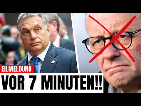 Politische Bombe – Viktor Orbán stellt Merz ÖFFENTLICH BLOß!