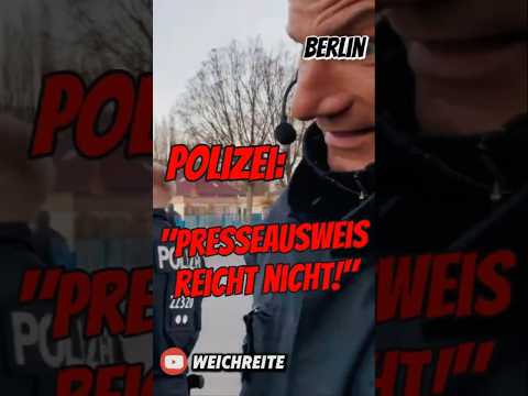 Polizei: „Presseausweis reicht nicht!“ Berlin AfD Wahlkampfparty 23.3.25 Polizei: „Presseausweis reicht nicht!“ Berlin AfD Wahlkampfparty 23.3.25