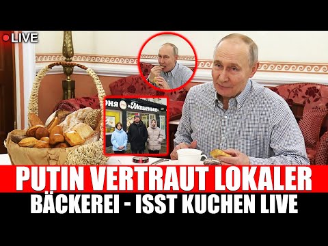 PUTIN erhält KUCHEN – SCHUTZ für KLEINE UNTERNEHMEN versprochen