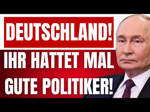 PUTIN spricht zum DEUTSCHEN Volk über ihre POLITIKER & NATO-VERRAT! – Euch regieren Versager!