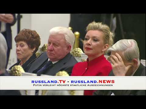 Putin verleiht höchste staatliche Auszeichnungen Putin verleiht höchste staatliche Auszeichnungen