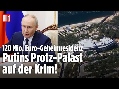 PUTIN-VILLA AUF DER KRIM: Geheimpalast auf annektierter Halbinsel enthüllt!