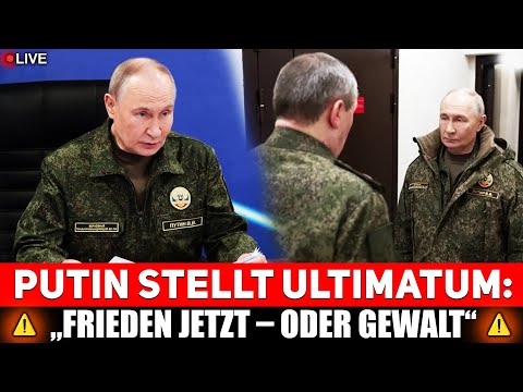 PUTIN warnt: „WENN KIEW den FRIEDEN ablehnt, werden wir es mit GEWALT beenden“