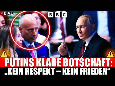 PUTIN zu BBC: „KEIN KRIEG ohne RESPEKT“ – KLARE WARNUNG an den WESTEN