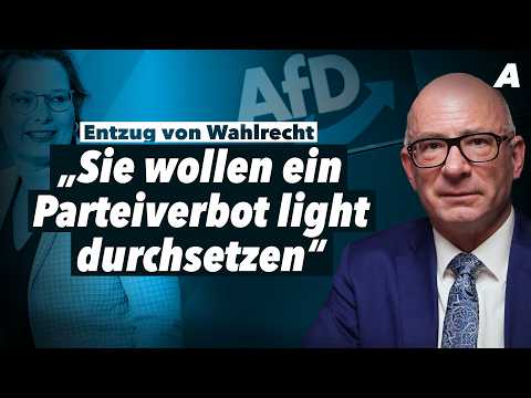 Regierung eskaliert Anti-Rechts-Kampf – Volker Boehme-Neßler im Interview Regierung eskaliert Anti-Rechts-Kampf – Volker Boehme-Neßler im Interview