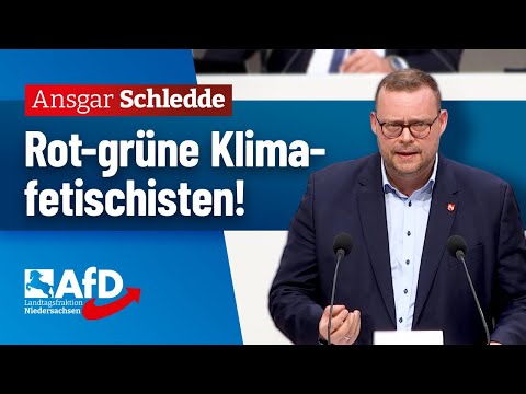 Rot-grüne Klimafetischisten! – Ansgar Schledde (AfD) Rot-grüne Klimafetischisten! – Ansgar Schledde (AfD)