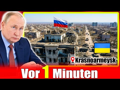 Russlands massiver Durchbruch in Krasnoarmeysk – Ukraine in Panik