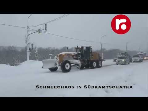 Schneechaos in Südkamtschatka Schneechaos in Südkamtschatka