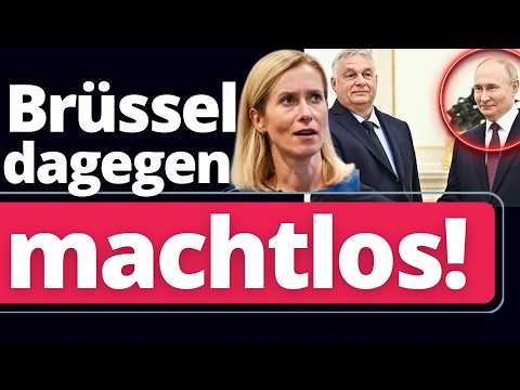 Schock in Brüssel: Orban hebelt GAS-Sanktionen aus! Schock in Brüssel: Orban hebelt GAS-Sanktionen aus!
