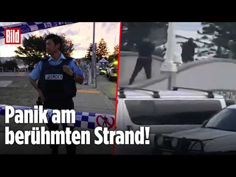 SCHÜSSE IN AUSTRALIEN: Mutmaßlicher Anschlag nahe Bondi Beach
