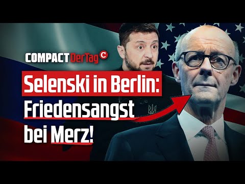 Selenski in Berlin: Friedensangst bei Merz!💥 Selenski in Berlin: Friedensangst bei Merz!💥