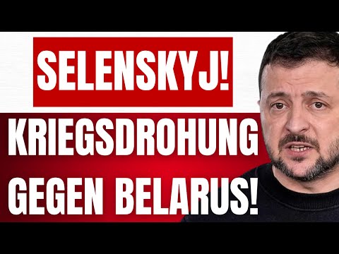 SELENSKYJ droht BELARUS mit KRIEGSERKLÄRUNG! + EU-POLITIKER fordert BUNDESWEHR in die UKRAINE!