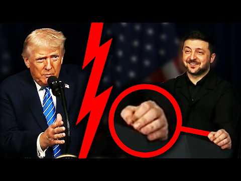 Selenskyj LACHT, während Trump spricht (Dominanz analysiert) Selenskyj LACHT, während Trump spricht (Dominanz analysiert)