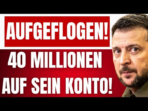 SELENSKYJ transferiert 40 Millionen DEUTSCHER Finanzhilfen auf sein OFF-SHORE Konto! – EU weiß davon SELENSKYJ transferiert 40 Millionen DEUTSCHER Finanzhilfen auf sein OFF-SHORE Konto! – EU weiß davon