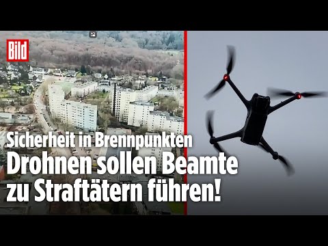 SICHERHEIT IN HAMBURG: Hightech-Drohnen der Polizei sollen Brennpunkte überwachen! SICHERHEIT IN HAMBURG: Hightech-Drohnen der Polizei sollen Brennpunkte überwachen!