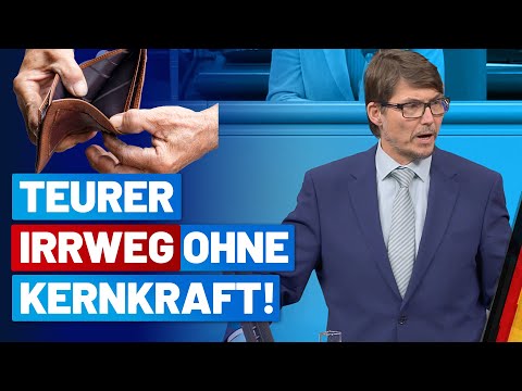 Teurer Irrweg ohne Kernkraft! – Dr. Paul Schmidt – AfD-Fraktion im Bundestag Teurer Irrweg ohne Kernkraft! – Dr. Paul Schmidt – AfD-Fraktion im Bundestag