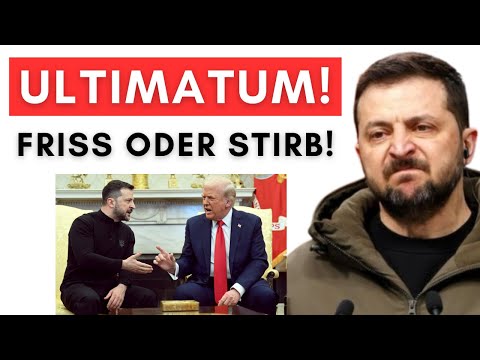 Trump gibt Selensky 1 Woche Zeit – dann zieht er die Notbremse Trump gibt Selensky 1 Woche Zeit – dann zieht er die Notbremse