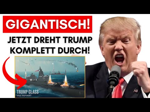 Trump kündigt größtes Kriegsschiff der Welt an – Mit überraschenden Waffen! Trump kündigt größtes Kriegsschiff der Welt an – Mit überraschenden Waffen!