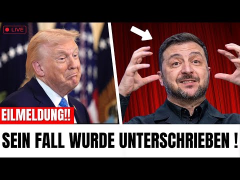 Trump RASTET AUS und gibt SELENSKY eine ALLER LETZTE Warnung! (Brisante Folgen bei Ablehnung)