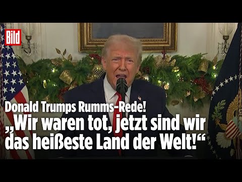 TRUMP-REDE: Abrechnung mit Joe Biden! „Wir waren tot, jetzt sind wir das heißeste Land der Welt!“ TRUMP-REDE: Abrechnung mit Joe Biden! „Wir waren tot, jetzt sind wir das heißeste Land der Welt!“