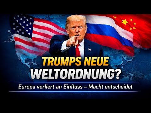 „TRUMPS NEUE WELTORDNUNG?“ Europa verliert an Einfluss – Macht entscheidet „TRUMPS NEUE WELTORDNUNG?“ Europa verliert an Einfluss – Macht entscheidet