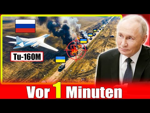 Tu‑160M wartet auf ukrainischen Panzerkonvoi – danach gibt es kein Entkommen