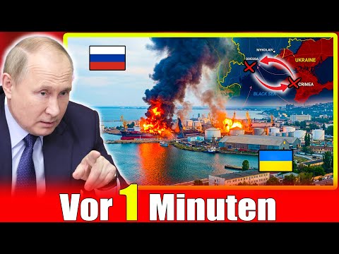 Ukraine attackiert Krim – Russland schlägt zurück und zerstört Odessa-Linie