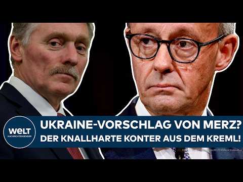 UKRAINE-KRIEG: Vorschlag von Kanzler Merz? Der knallharte Konter aus dem Kreml kommt sofort!