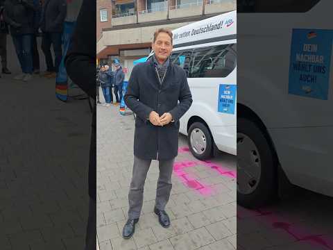 Unser Bürgermobil in Gauting 🚙 #afd #ingohahn #bürgermobil #gauting #grüne #linke