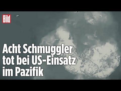 US-MILITÄRSCHLAG IM PAZIFIK: Acht Narco-Schmuggler sterben bei Operation „Southern Spear“ US-MILITÄRSCHLAG IM PAZIFIK: Acht Narco-Schmuggler sterben bei Operation „Southern Spear“