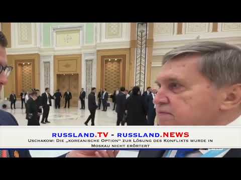 Uschakow: Die „koreanische Option“ zur Lösung des Konflikts wurde in Moskau nicht erörtert Uschakow: Die „koreanische Option“ zur Lösung des Konflikts wurde in Moskau nicht erörtert