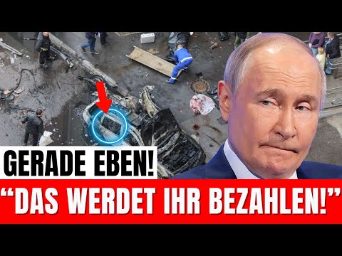 VOR 2 MIN! „Das bleibt nicht unbeantwortet!“ – Putin kündigt massive Gegenmaßnahmen an!