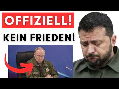 Während Trump-Selensky-Treffen: Putin räumt Friedensplan ab! Während Trump-Selensky-Treffen: Putin räumt Friedensplan ab!
