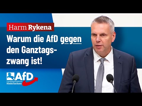 Warum die AfD gegen den Ganztagszwang ist! – Harm Rykena (AfD) Warum die AfD gegen den Ganztagszwang ist! – Harm Rykena (AfD)