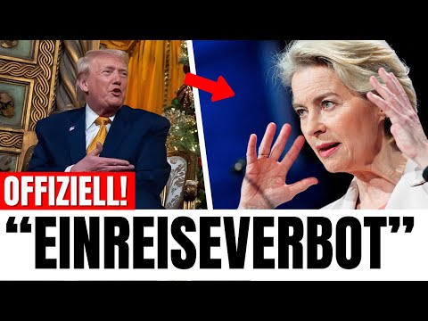 Weihnachten im Krisenmodus – Trump VERHÄNGT EINREISEVERBOT GEGEN EU MITGLIEDER