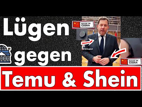 Zoll & Gebühr sollen Giftstoffe verhindern? Lügen-Lars wieder am Werk! Temu & Shein werden lachen! Zoll & Gebühr sollen Giftstoffe verhindern? Lügen-Lars wieder am Werk! Temu & Shein werden lachen!