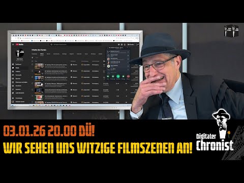 03.01.26 20:00 DÜ! Wir schauen uns witzige Filmszenen an!