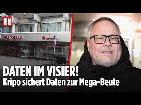 100-MILLIONEN-COUP: Polizei stürmt Sparkasse – brisante Daten beschlagnahmt