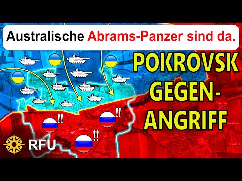 31.12.25: Neue Australische Panzer unterstützten den entscheidenden Vorstoß im Norden von Pokrovsk