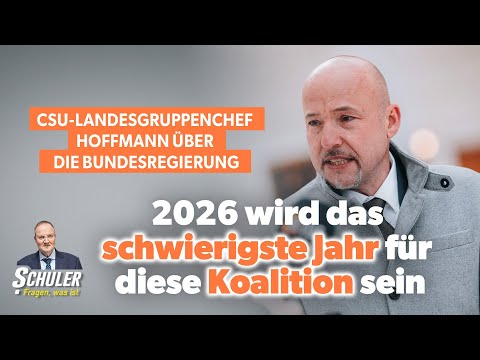 Alexander Hoffmann über die Bundesregierung: 2026 wird das schwierigste Jahr für die Koalition sein Alexander Hoffmann über die Bundesregierung: 2026 wird das schwierigste Jahr für die Koalition sein